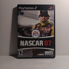 PLAYSTATION 2 NASCAR 07 CASE & ORIGINAL COVER...