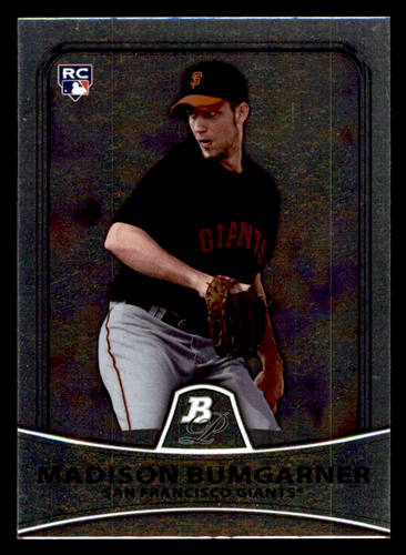 2010 Bowman Platinum Madison Bumgarner RC/Rookie card #73 San Francisco Giants - Picture 1 of 2