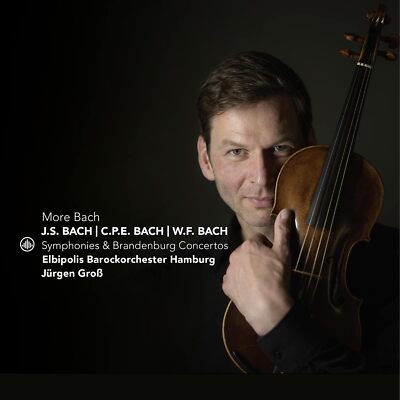 More Bach - J.S. Bach, C.P.E. Bach, W.F. Bach Symphonies and Brandenburg Concer