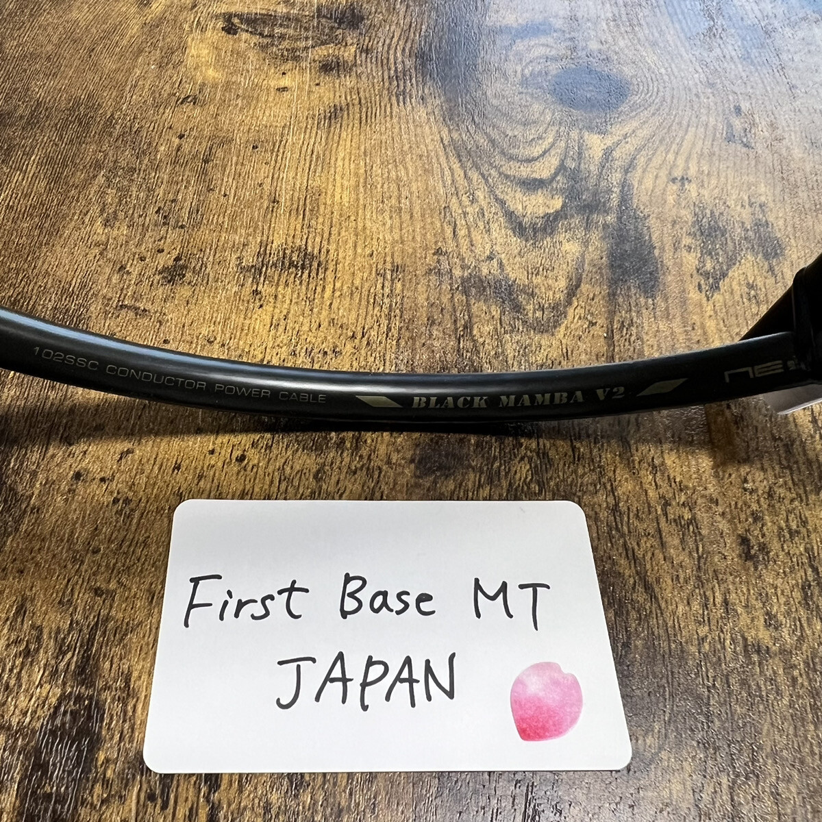 oyaide Black Mamba V2 1.0 Meter Audio Power Cable for sale online