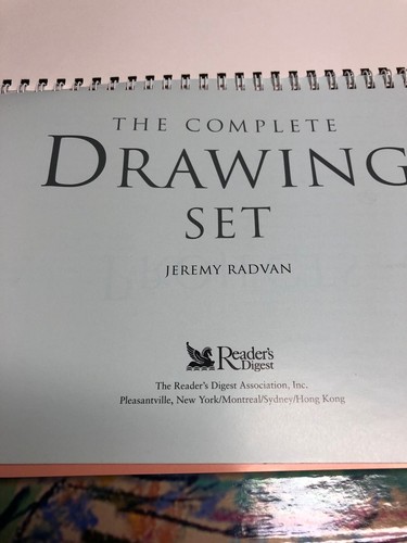 Jeremy Radvan COMPLETE Learn NOS DRAWING SET Hardcover Readers Digest Artist - Picture 8 of 8