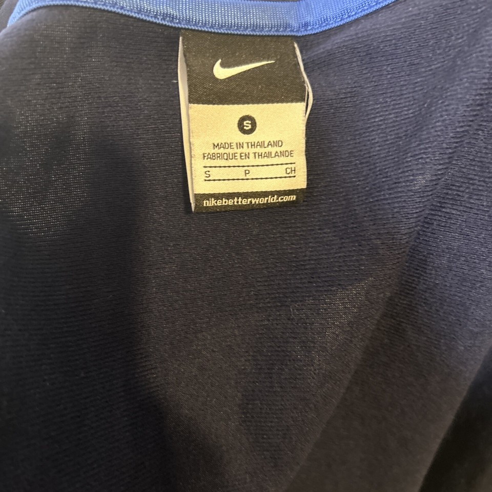 Nike Men's Size Small Full Tracksuit Jacket Pants Bottoms Navy Blue eBay