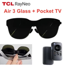 TCL RayNeo Air 3 AR Smart Glasses 100" Giant Screen 120Hz 3D 1080P Movie Glasses