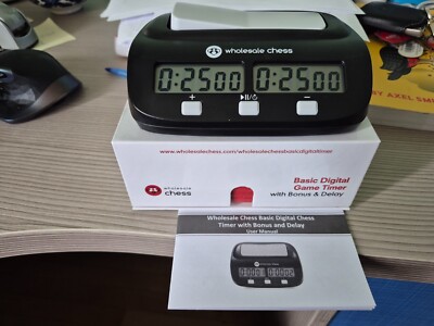 Wholesale Chess Basic Digital Clock & Game Timer with Bonus and Delay.