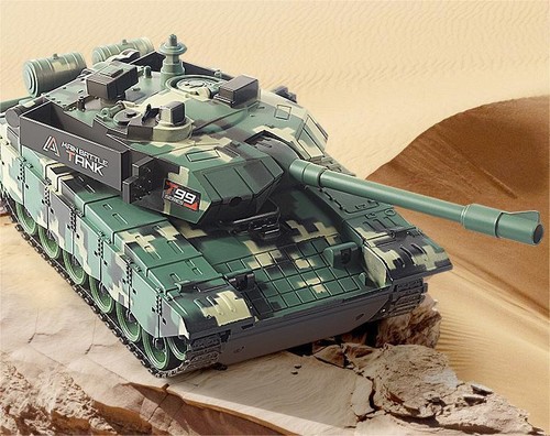 33cm Rc Tank Remote Control War Tanks Crawler Car Vehicle Battle Electric Model - Picture 13 of 27