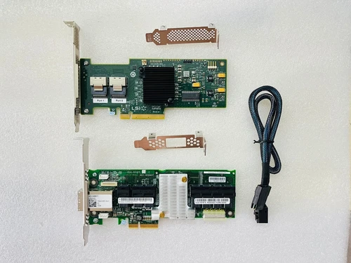 LSI 9211-8i 6Gbps SATA SAS IT Mode + Adaptec AEC-82885T 36 PORT Expansion card