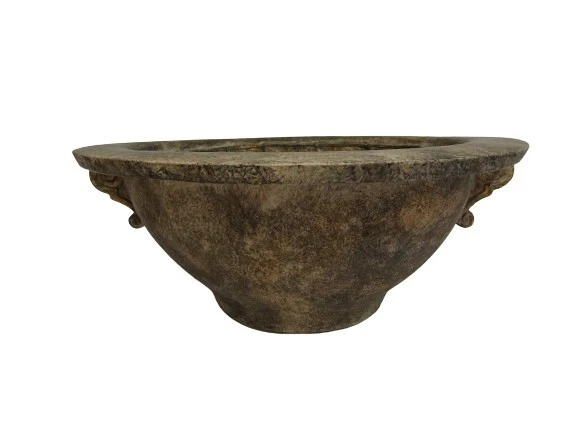 Alhambra Deco Artesanal Pintado a Mano Desgastado Mate Pompeya Acabado Volcánico. Foto 2 de 2