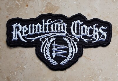REVOLTING COCKS -- PATCH / AUFNÄHER -- INDUSTRIAL METAL / HEAVY METAL
