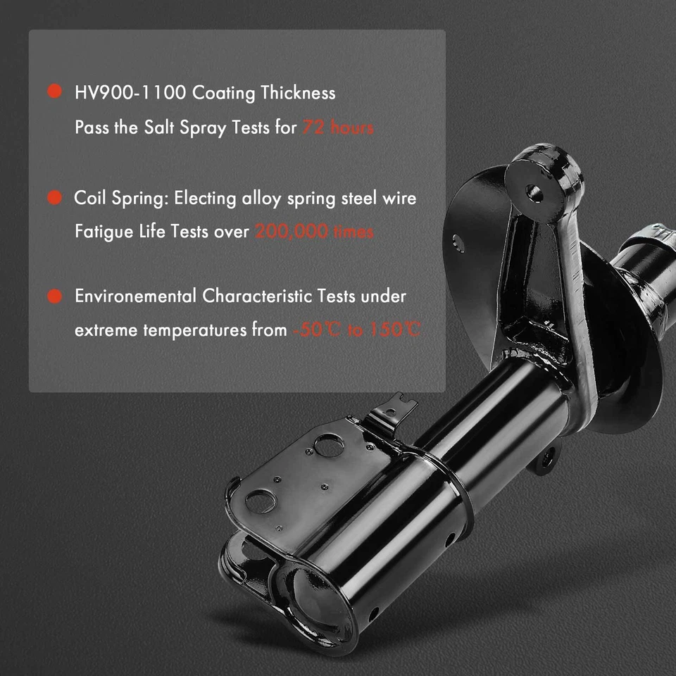 2x Front Shock Absorber for Chrysler 300M 1999-2004 LHS Concorde Dodge Intrepid - Image 4 of 4