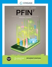 Bundle: PFIN + MindTap, 1 term Printed Access Card (MindTap Course List) by Bil,