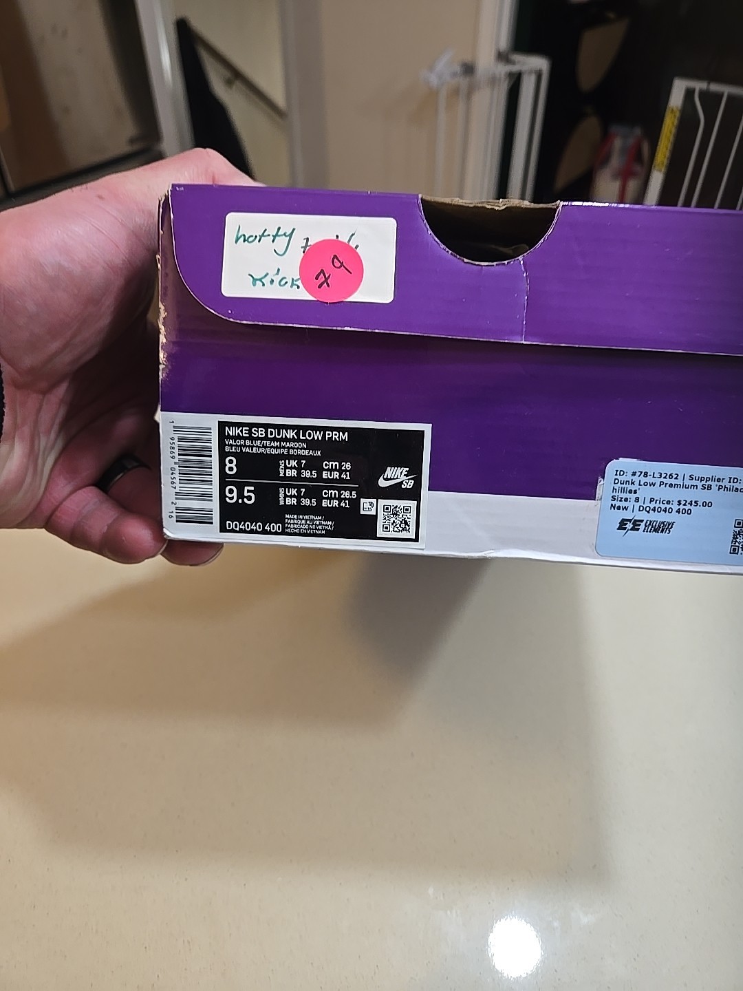 Size 8-Nike SB Dunk Low Premium Philadelphia Phillies 💜 BOX GRAIL ONLY DS ONAPP thumbnail 18