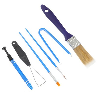 1 Set Key Cap Puller IC Chip Picker Schmierstift Computer Reinigungsbürste