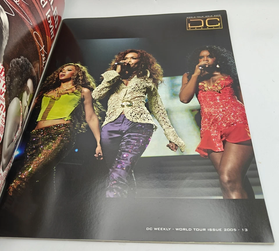Destiny's Child DC Weekly 2005 World Tour Issue Official Program Book Magazine - Image 4 of 4