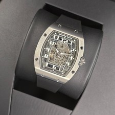 RICHARD MILLE RM 67-01 EXTRA FLAT TITANIUM AUTO WINDING 39MM B&P 14