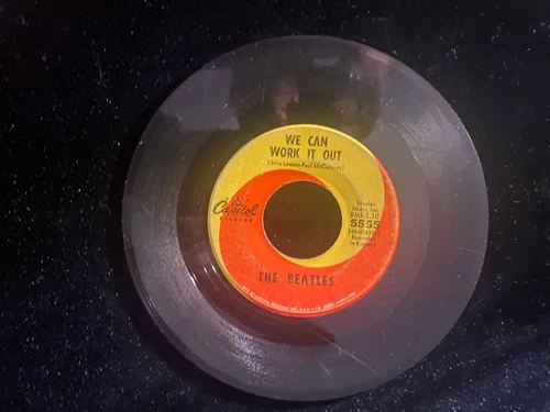 BEATLES - 45 RPM -WE CAN WORK IT OUT/DAY TRIPPER - CAPITOL - 5555 VG+