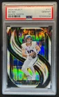 2024 Select Bo Nix Premier RC White Prizm Shock #/199 Broncos PSA 10