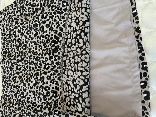 Falda Corta LOFT Leopardo Estampado Animal Talla 10 Forrada Falda Elástica - Imagen 4 de 8
