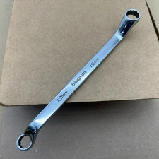 Snap-On Metric Double Box End Offset Wrench 13mm 15mm - XOM1315 USA VGUC Clean