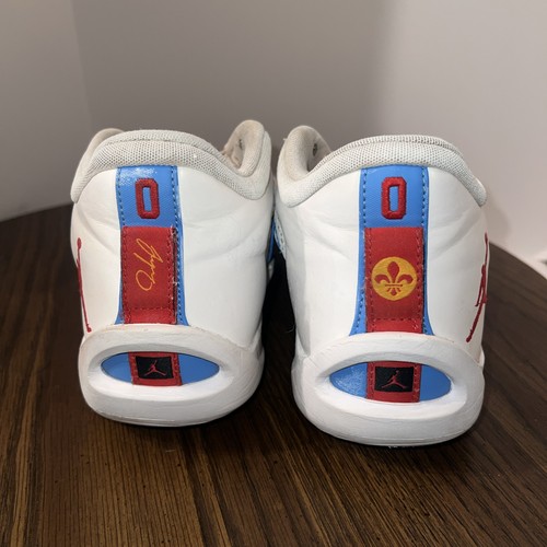 NIKE HOMBRE AIR JORDAN TATUM 1 DX6732-100 BLANCO-ROJO-AZUL St LOUIS ARCHER TALLA 10.5 - Imagen 2 de 10