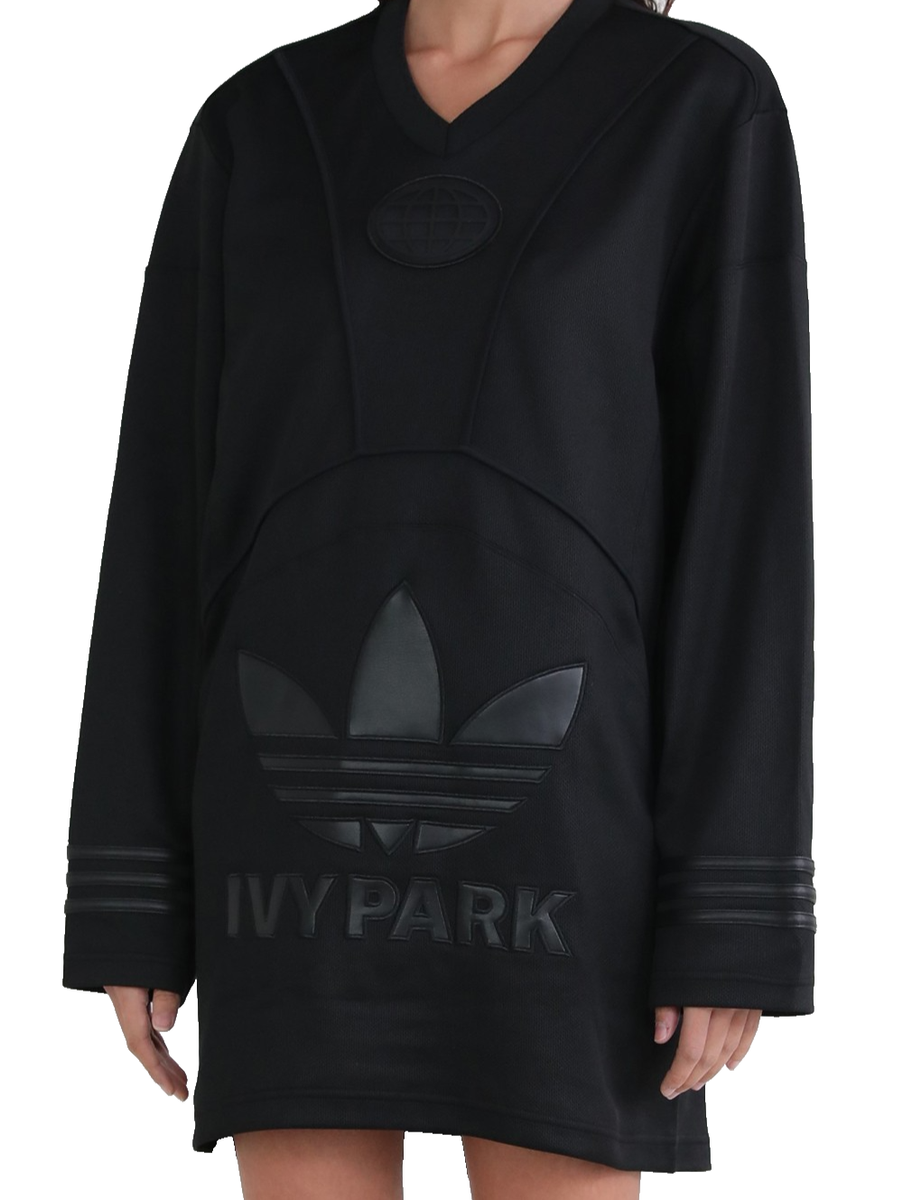 adidas IVY PARK Mesh Jersey Triple Black Beyonce Originals Long
