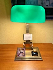 Emeralite H.G. McFaddin and Co. New York Bankers Lamp #8734