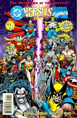 DC versus Marvel (1996) #   1-4 (7.0/9.0-FVF/VFNM) COMPLETE SET 1996
