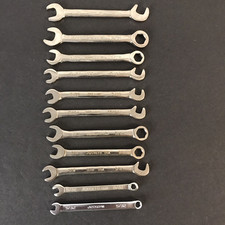 11 Pc Proto Ignition Wrench Set 3320 To J1205 Alloy Steel 516- 532 Usa