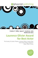 Frederic P. Miller (U. A.) | Laurence Olivier Award For Best Actor | Taschenbuch
