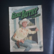 GENE AUTRY COMICS 11 DELL PUB. WESTERN TV RELATED 1948 