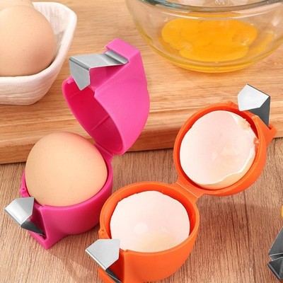Egg Cracker Egg Opener Manual Egg Shell Separator Kitchen T Gadget HO Y6L4