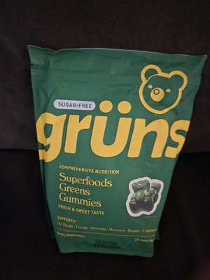 #ad Gruns Superfood Gummies SUGAR FREE $25.00