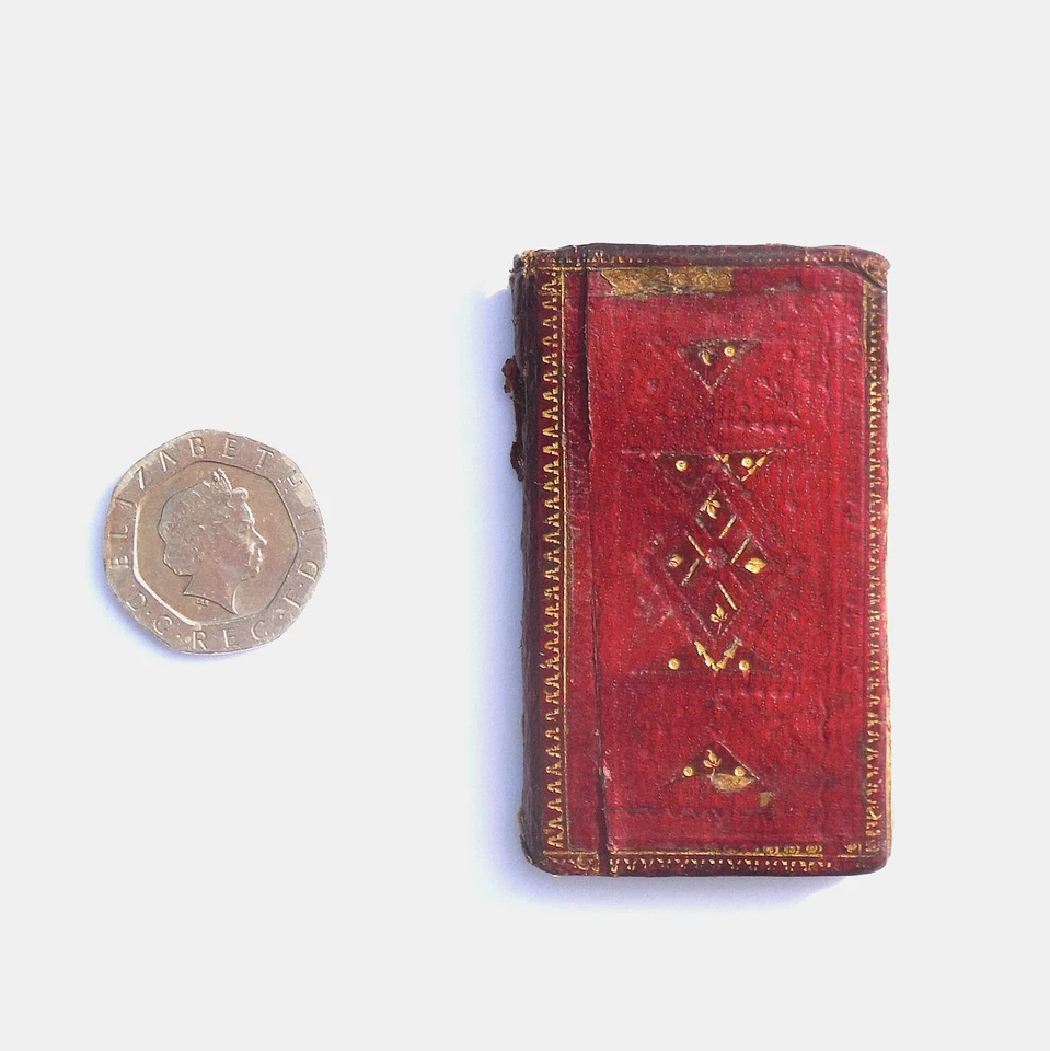 Antique C18th Georgian MINIATURE ALMANAC Published in 1791 Stationer's Company - Image 4 of 4
