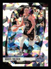 2024 Panini Prizm WNBA #12 Kristi Toliver Ice Prizms Washington Mystics