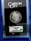 1883 CC MORGAN GSA CAC MS63 DMPL! BLACK AND WHITE CAMEO! MIRRORS FOR DAYS #74925