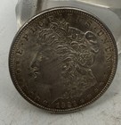 1921 MORGAN SILVER DOLLAR $1 US COIN — photo 1