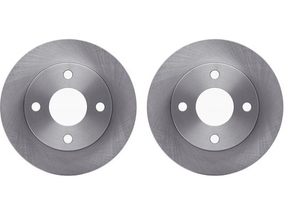Front Brake Rotor Set For Ford Mercury Escort EXP Tempo LN7 Lynx Topaz CK92Z9