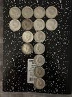 Lot Of (15)  Silver JFK Half Dollars 1965-1968