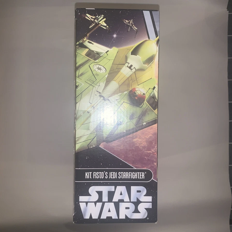 Kit Colección Saga Star Wars Fisto's Jedi Starfighter Target Exclusivo Nuevo en Paquete Sin usar, en caja original Foto 3 de 4