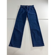 Wrangler 13MWZ Cowboy Cut Boys Youth 16 Reg Dark Wash Western Denim Jeans
