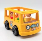 Vintage Fisher Price Little People Family Nursery Mini Bus