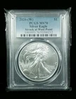 2026 (W) $1 American Silver Eagle PCGS MS70 Blue Label STRUCK AT WEST POINT 7779