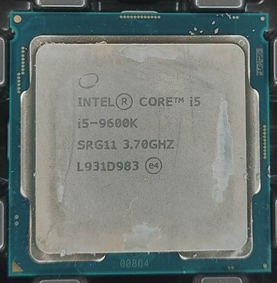 Intel SRG11 Core i5-9600K 3,7GHz LGA1151 6-Core CPU Prozessor
