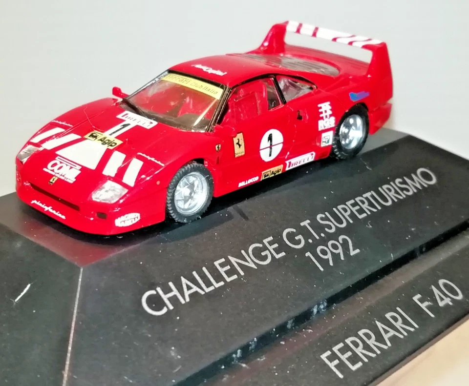 Herpa 1:87 H0 Ferrari F40 #1 Challenge G.T. Superturismo 1992 OVP 180542 - Bild 1 von 4