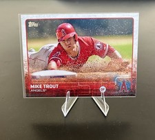 Topps 2015 Series One Mike Trout #300 Los Angeles Angels Baseball MLB