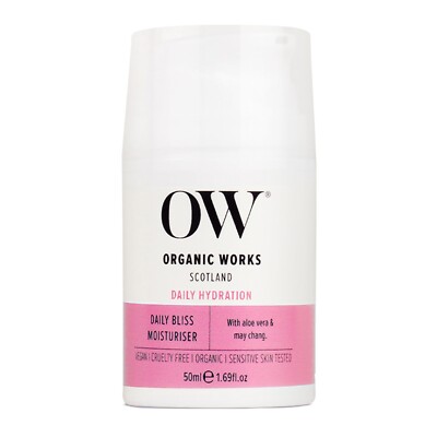 Organic Works Daily Hydration Daily Bliss Moisturizer - 1.69 oz Face Moisturizer