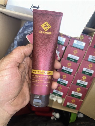 Elabore Hair Manicure Trattamento Colore Capelli, 6,76 fl oz / 200 m - Foto 3 di 4