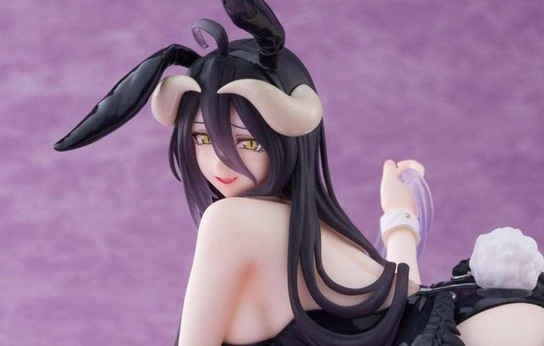 OVERLORD Albedo Desktop Cute Figure Set of 2 Limited&Black Bunny