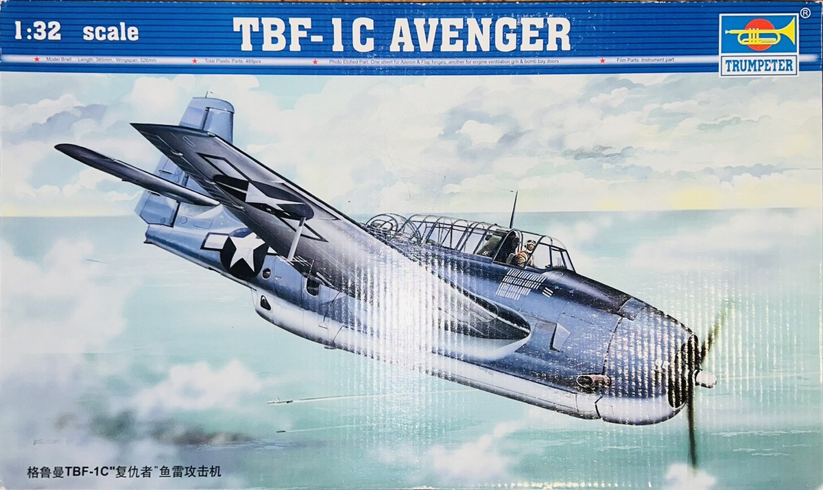 その他 TRUMPETER TBF-1C AVENGER 1:32 Trumpeter 1/32 scale TBF-1C Avenger | Finescale Modeler Magazine
