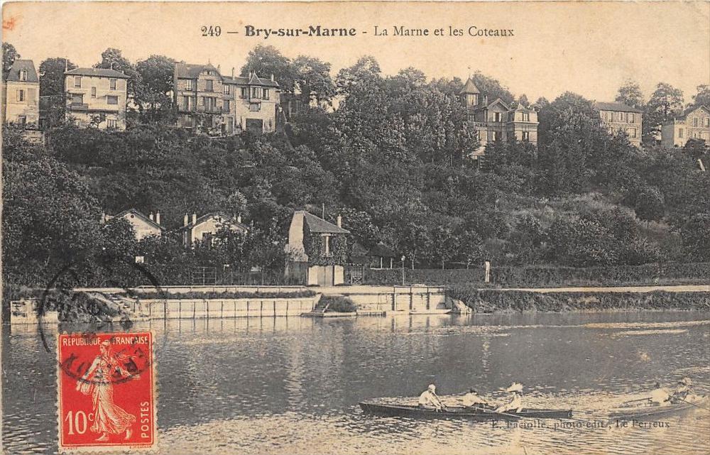 CPA 94 BRY SUR MARNE LA MARNE ET LES COTEAUX eBay
