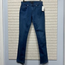 Theory J Brand Tyler Slim Fit Straight Leg Beat Mizuna Blue Denim Jeans 30x34